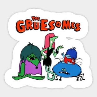 the gruesomes Sticker